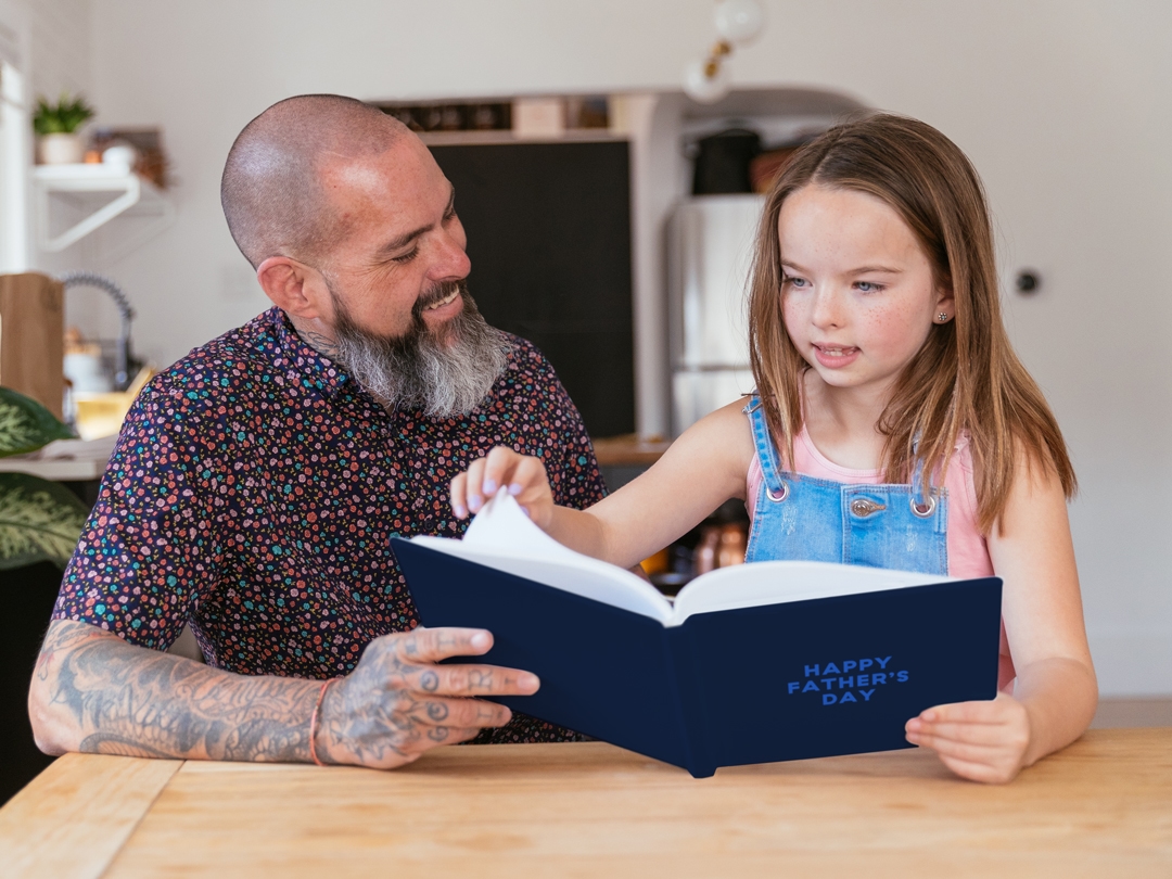 Happy Father's Day photo book