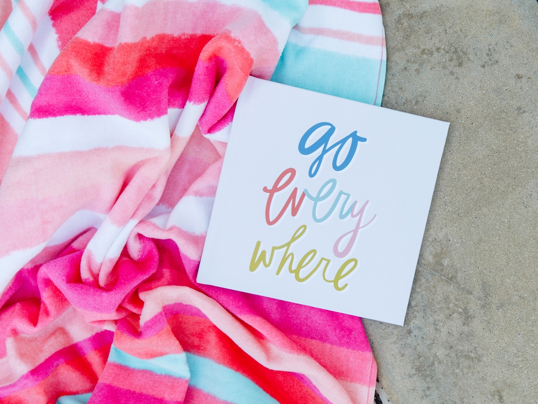 Go Everywhere—Script photo book