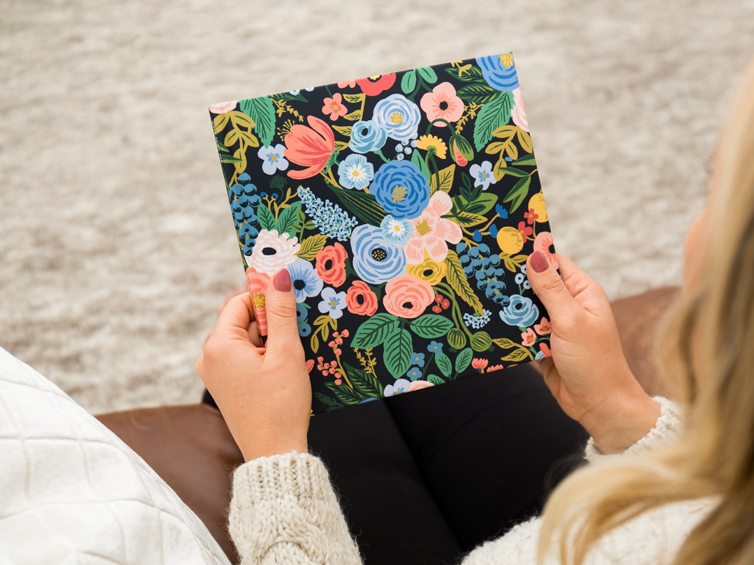 Garden Party—Blue photo book