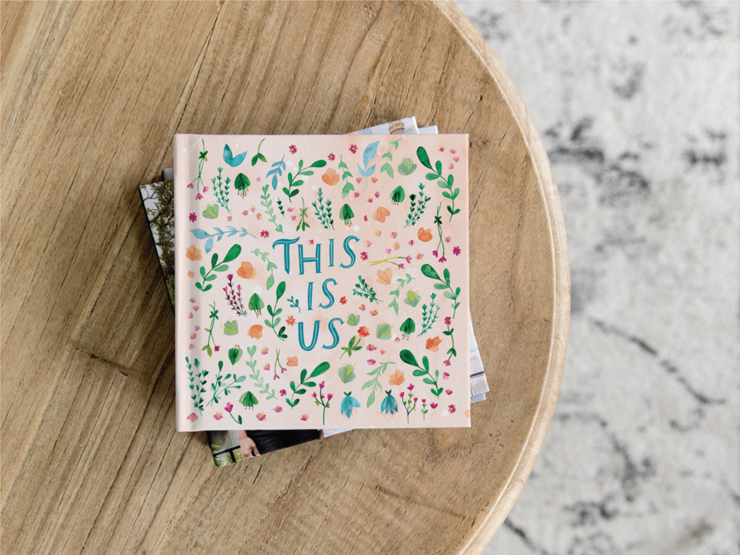This is Us Watercolor photo book