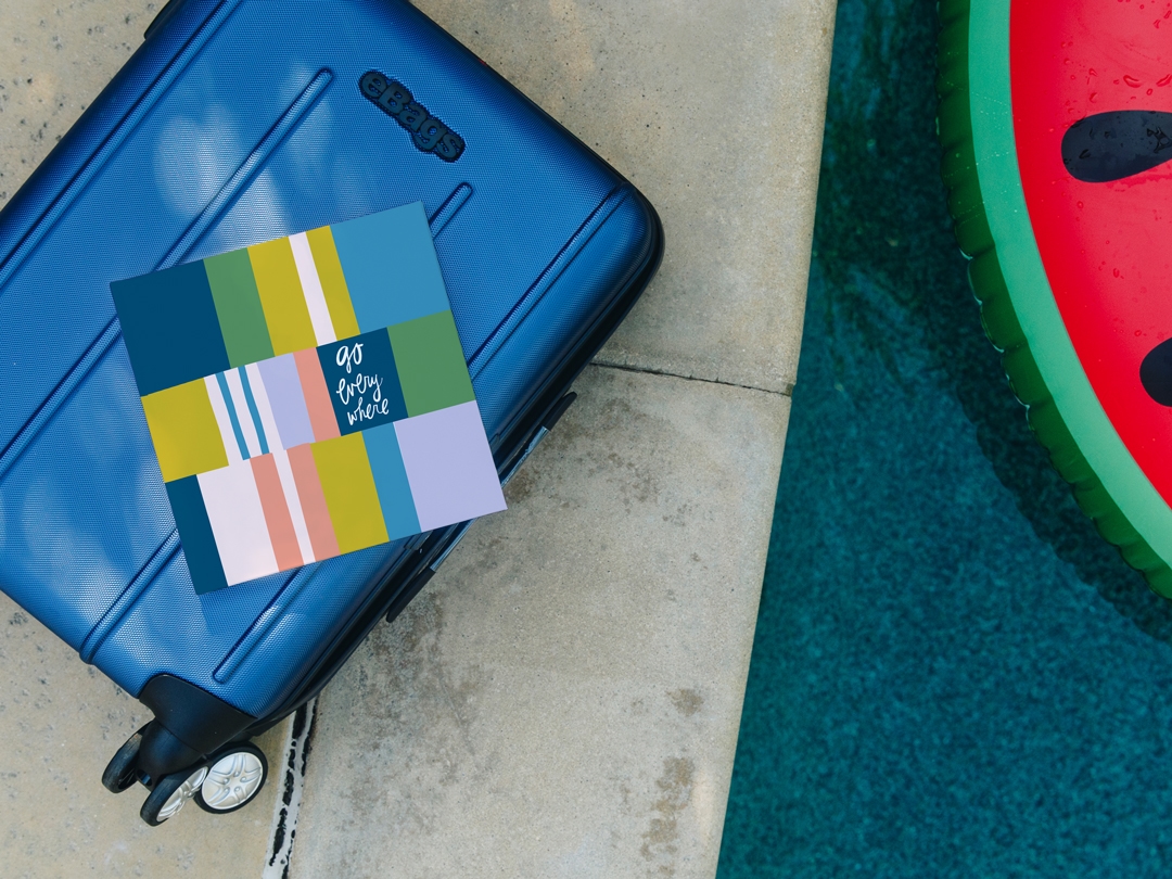 Go Everywhere—Stripes photo book