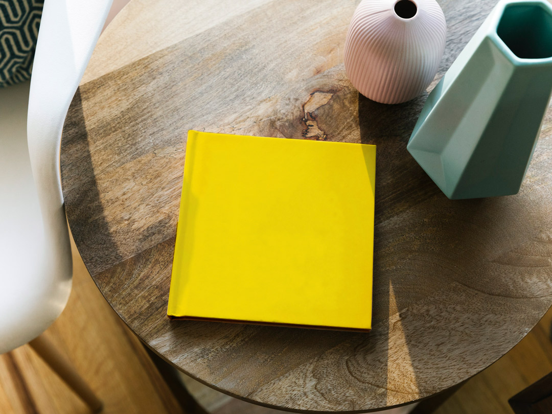 Yellow photo book