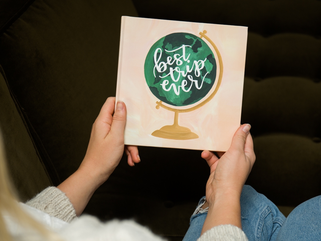 Best Trip Ever Globe photo book