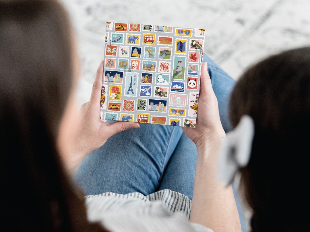 Stamps photo book