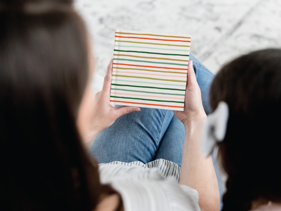 Festive Stripe photo book