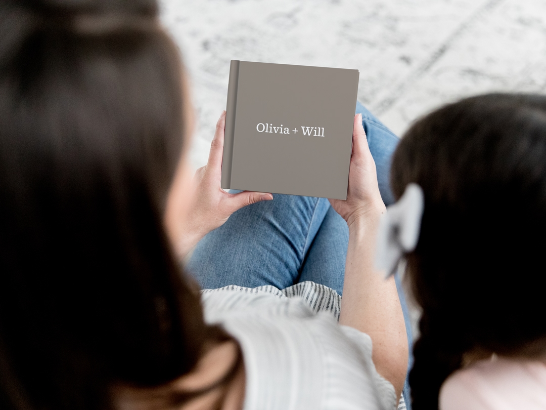 Write Your Own—Gray photo book