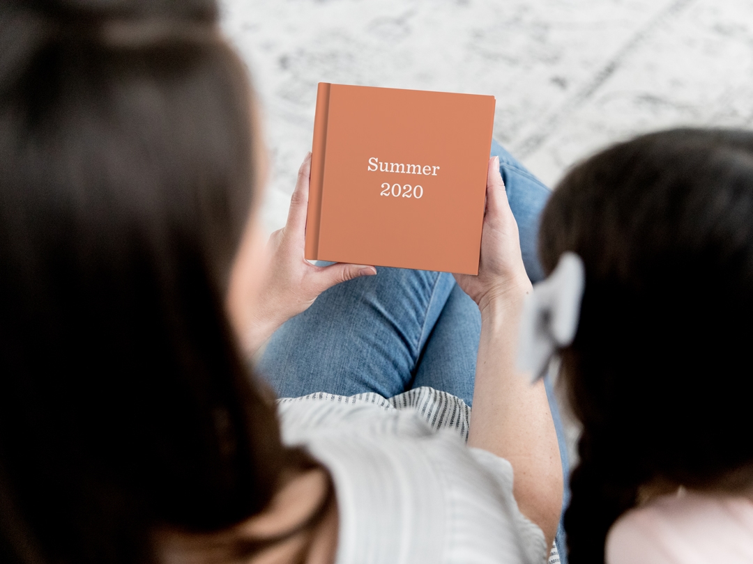 Write Your Own—Orange photo book
