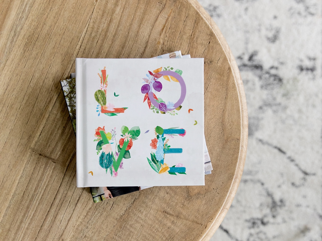 Love Watercolor photo book