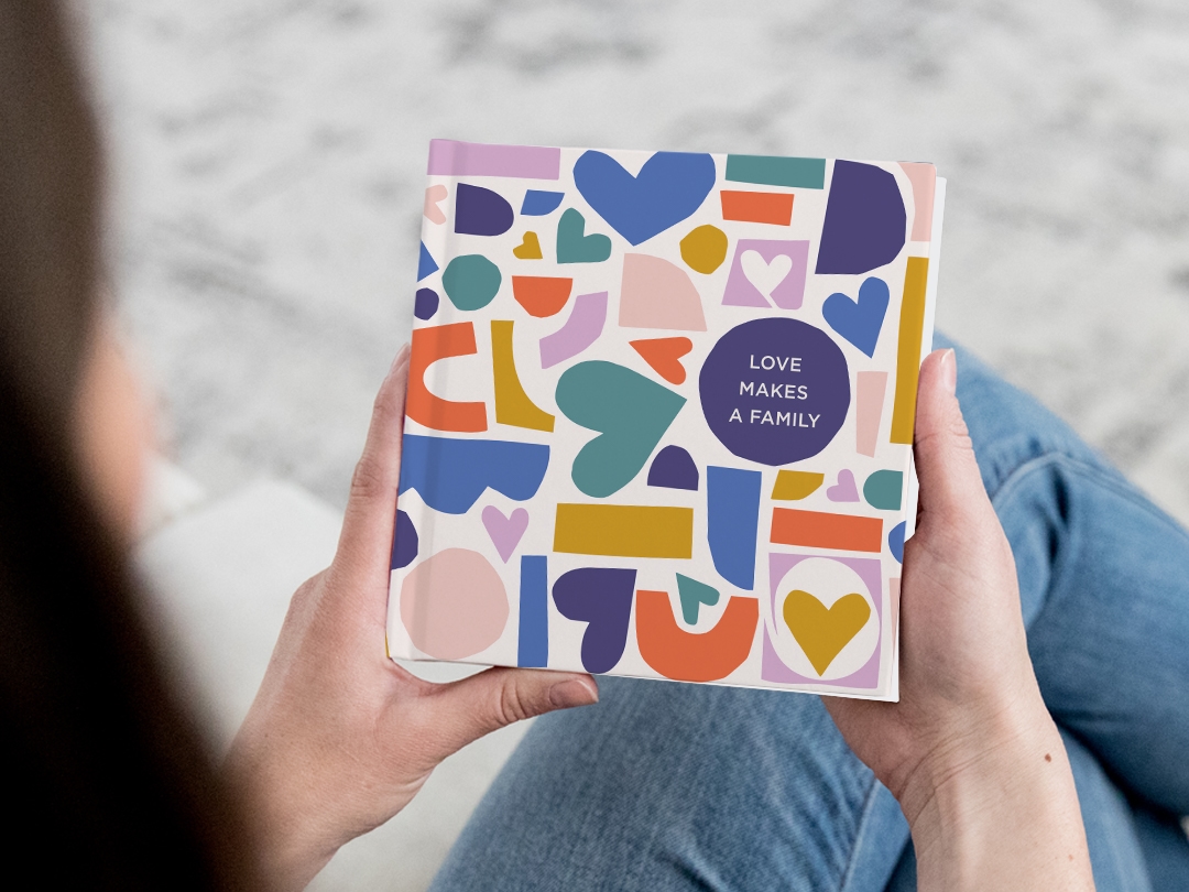 Loves Makes A Family photo book