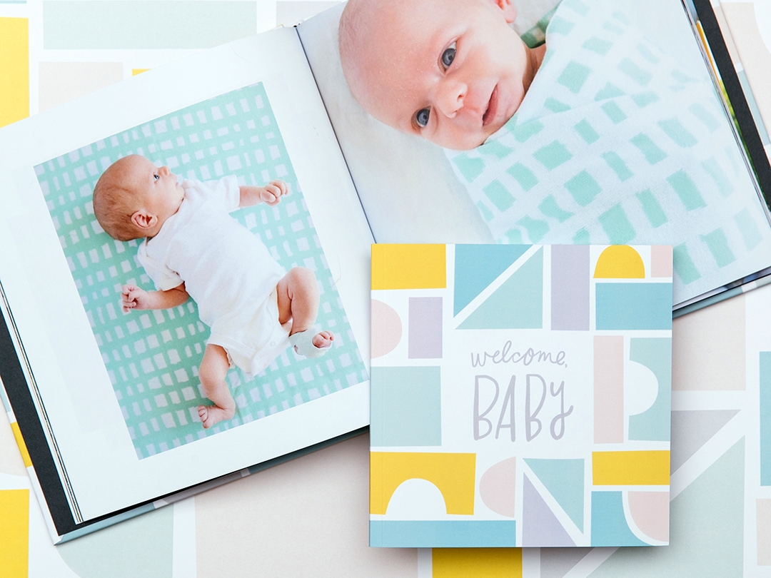 Baby's Here! photo book