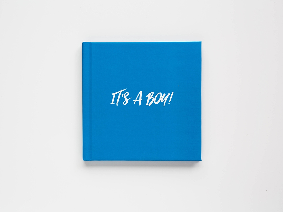 Write Your Own: Blue—Script photo book