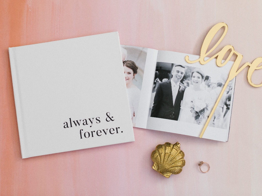 Always & Forever—White photo book