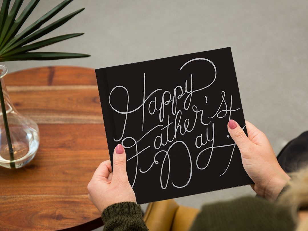 Platinum Father's Day photo book