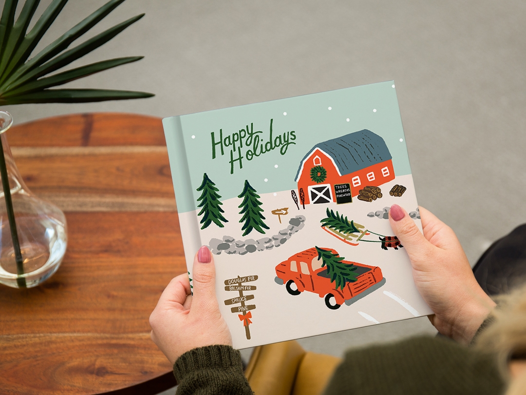 Holiday Tree Farm photo book