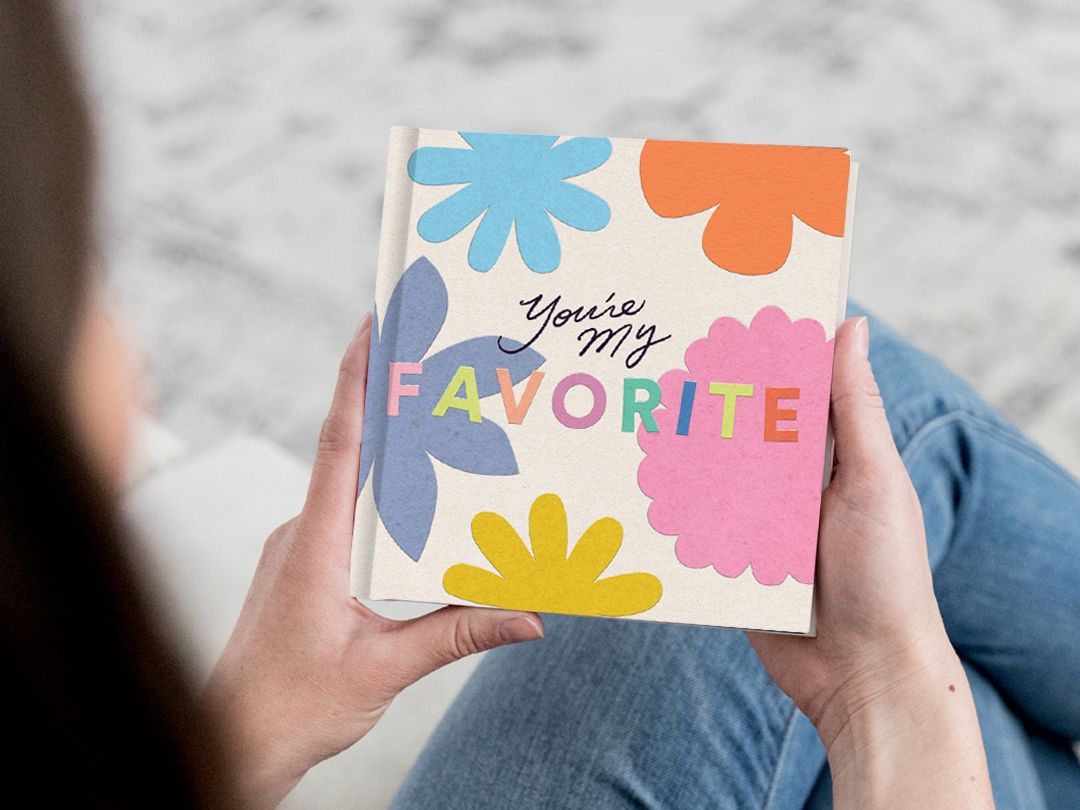 You're My Favorite Floral photo book